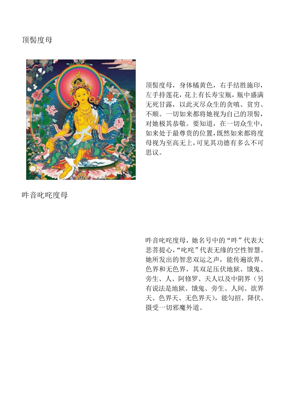 二十一度母像_第3页