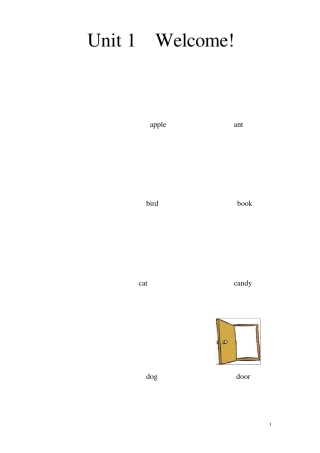 二升三英语入门字母篇