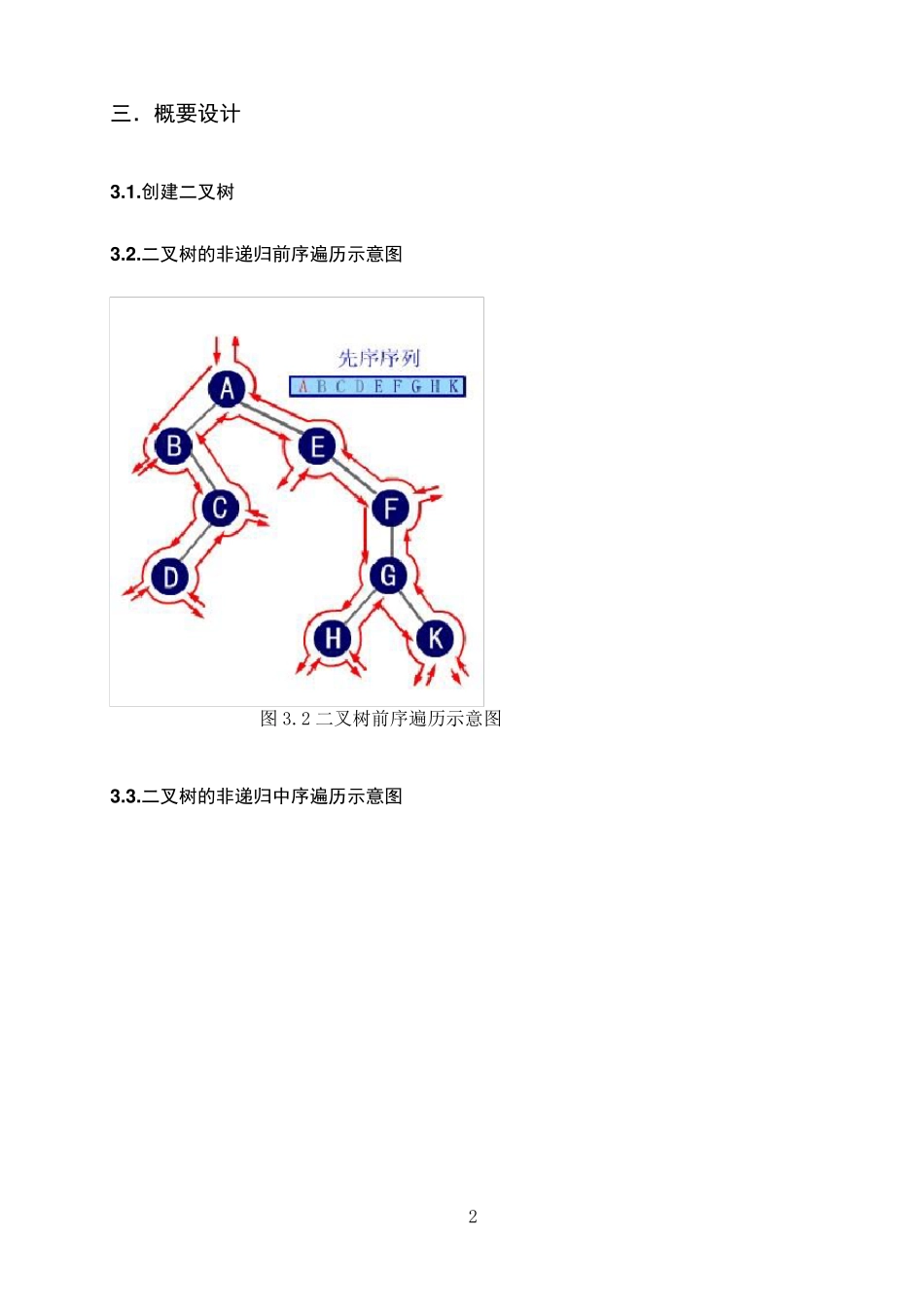 二叉树遍历课程设计_第3页
