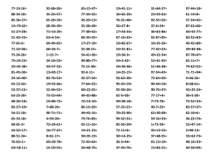 二年级100以内连加连减混合练习题