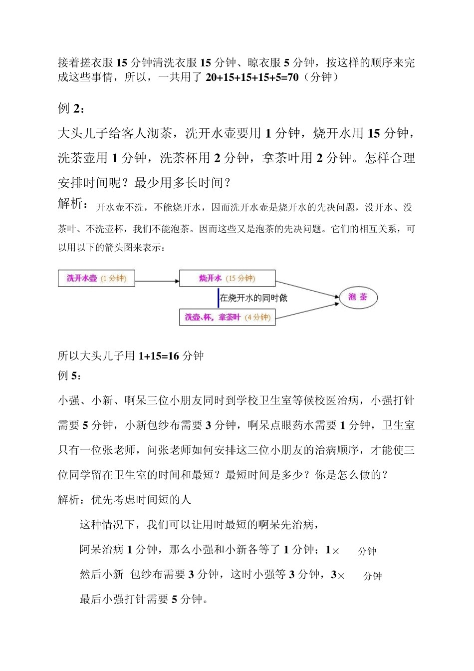 二年级第7讲合理安排时间_第2页