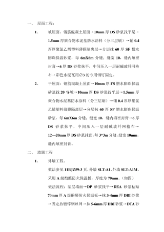 二次结构工程施工工艺流程