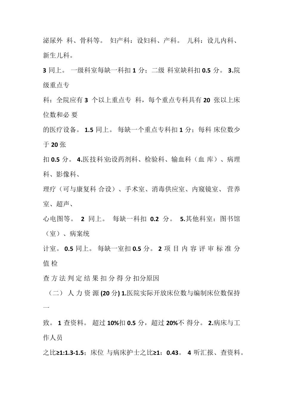 二级综合医院评审标准2018_第2页