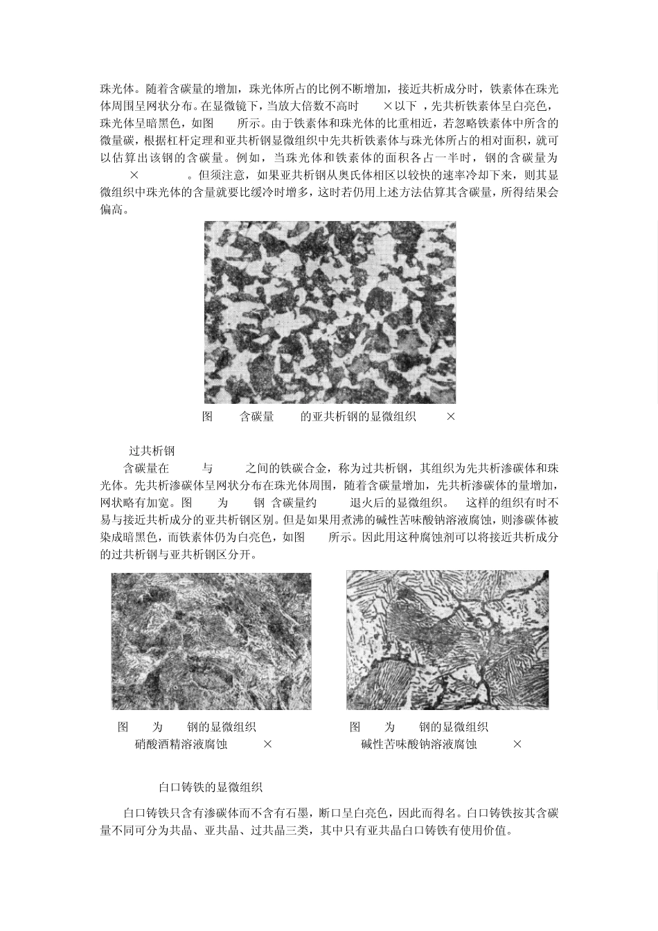 二铁碳合金的金相显微组织观察_第3页