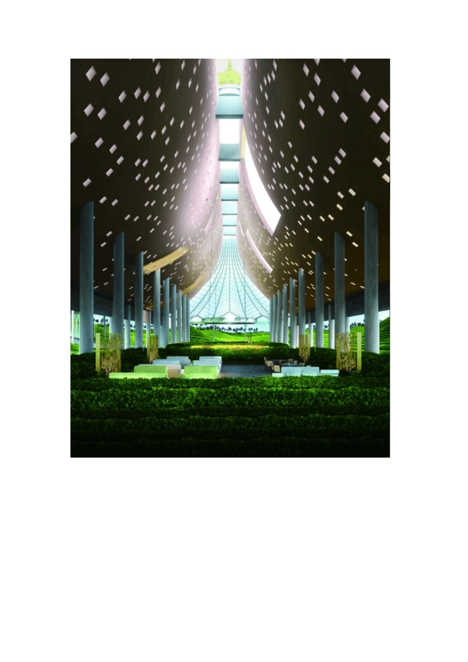 云南省西双版纳茶禅世界创意建筑概念性设计_第3页