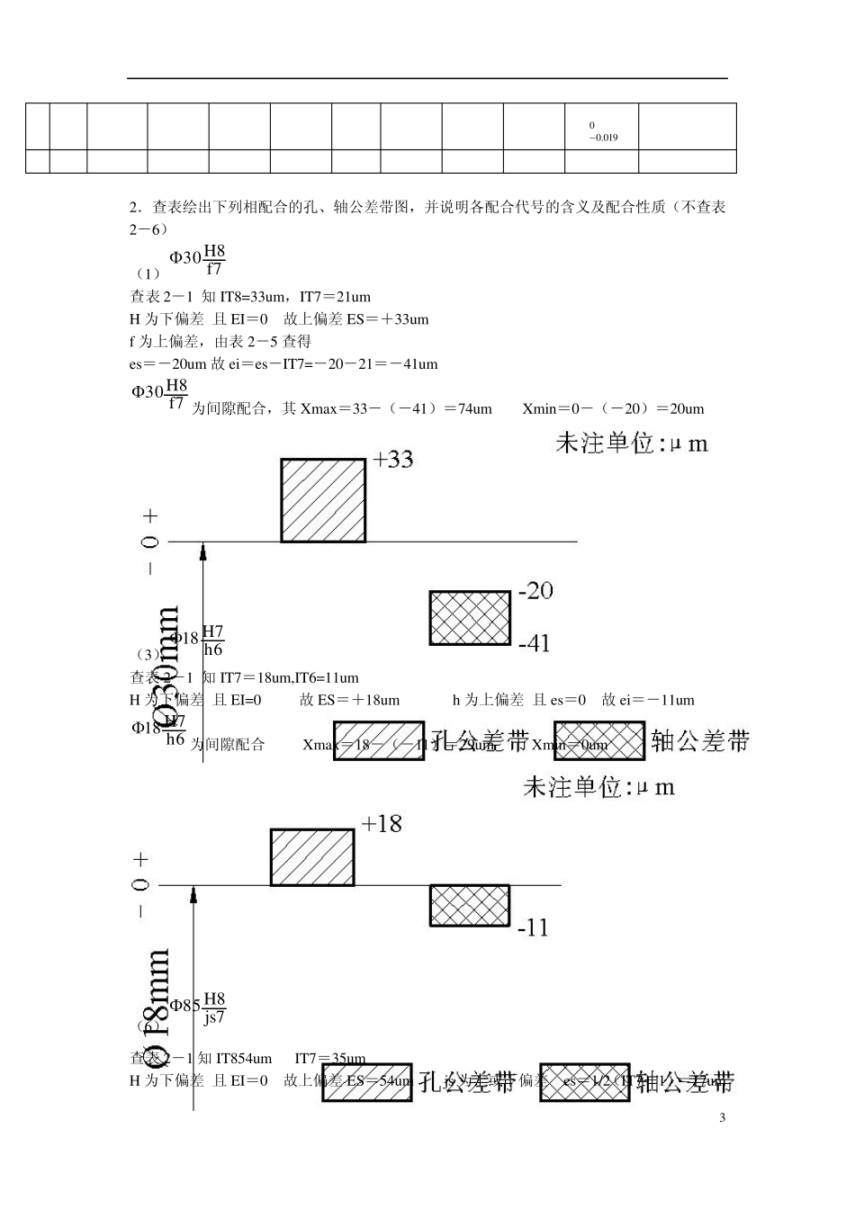 互换性与技术测量作业参考答案_第3页