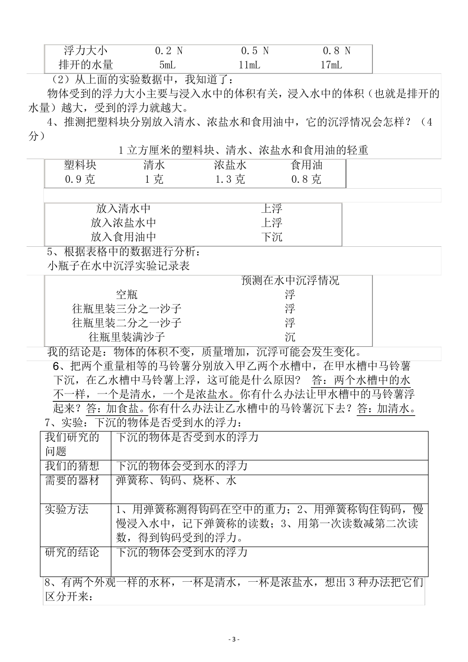 五年级科学下册复习资料_第3页