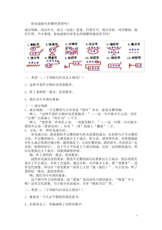 五年级语文修改病句_有答案