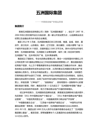 五洲国际集团