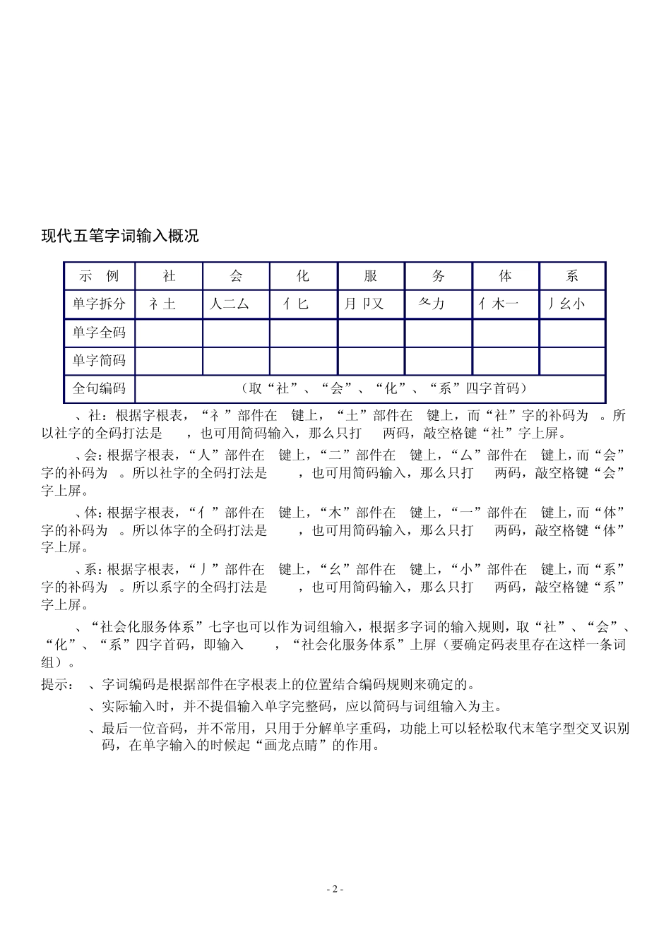 五笔输入法快速入门_第2页