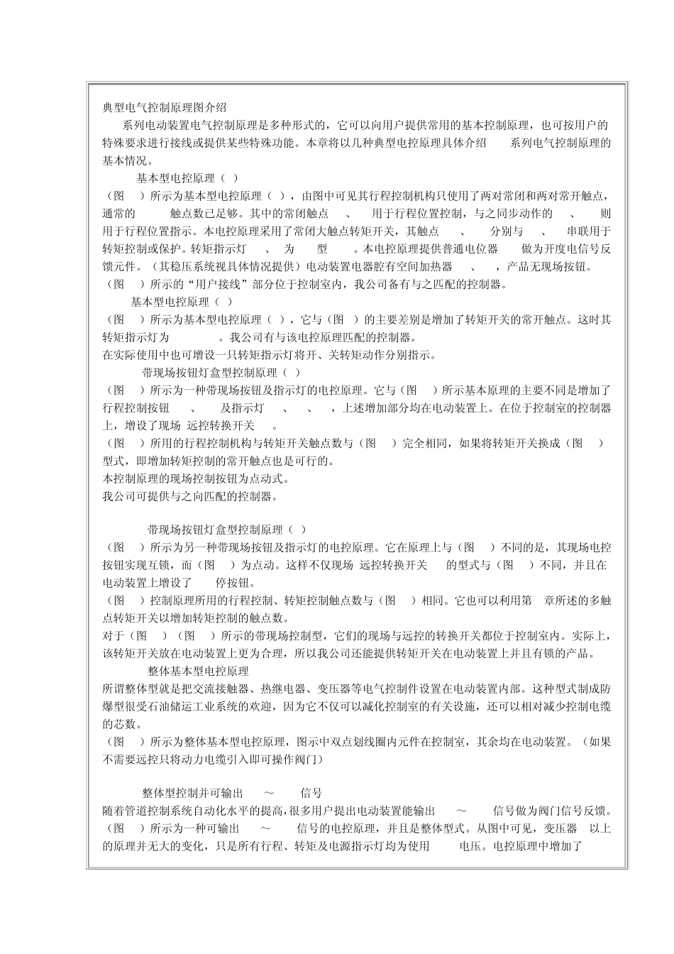 典型电动门电气控制原理图介绍_第1页