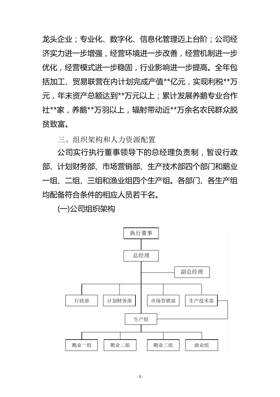 农业公司经营管理方案_第3页