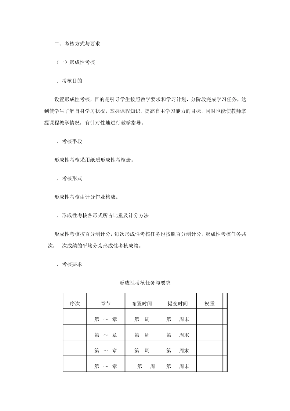 农村文化产业概论考核说明_第2页