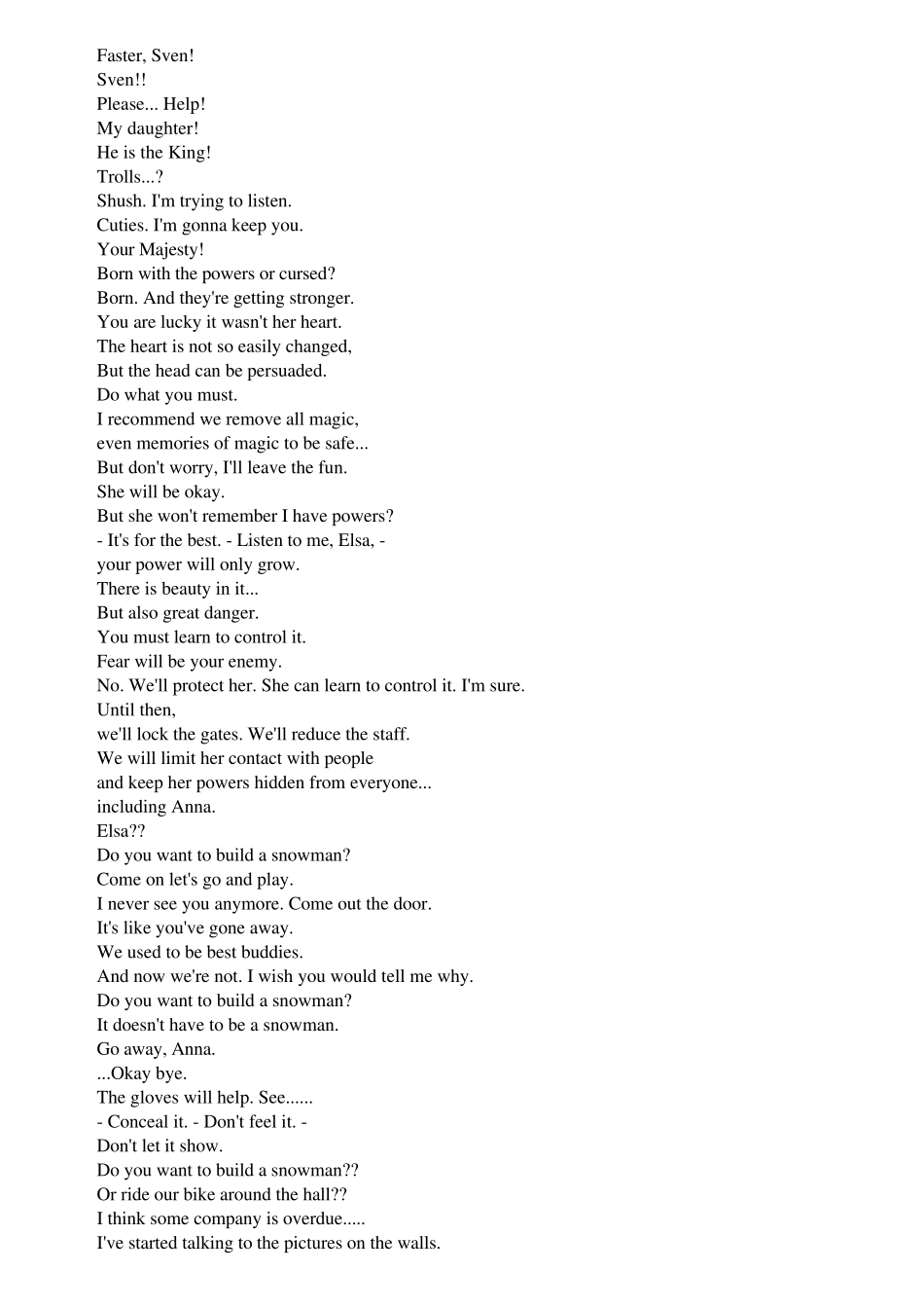 冰雪奇缘台词纯英文_第2页