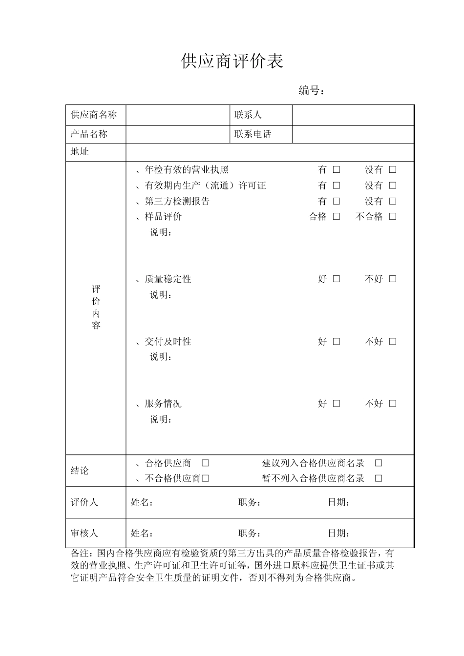 出口化妆品企业常用记录表单20120326_第3页