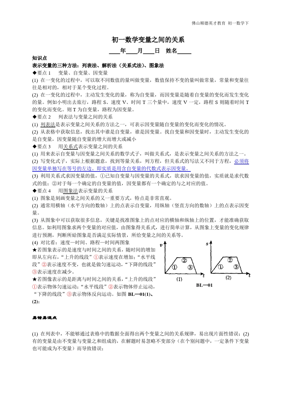 初一数学变量_第1页