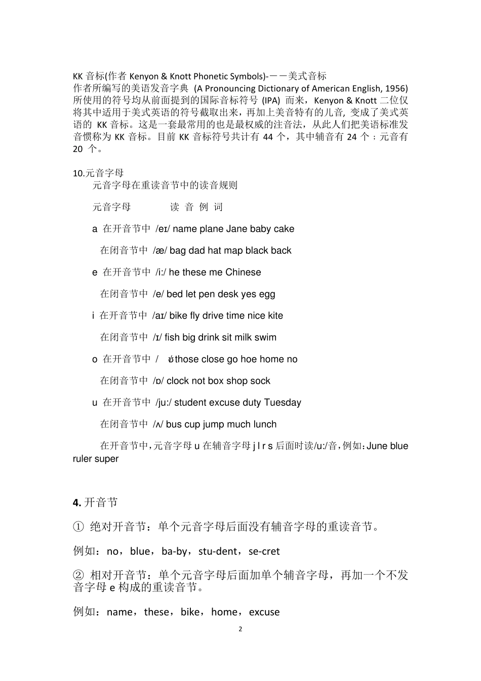 初一英语音标_第2页