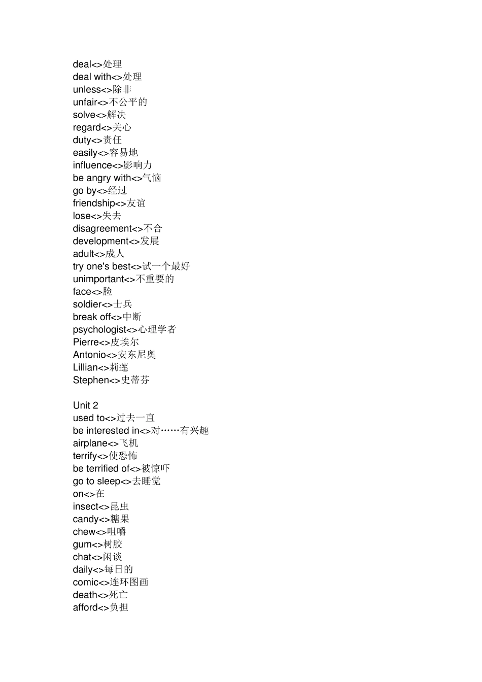 初三上册英语单词表_第2页