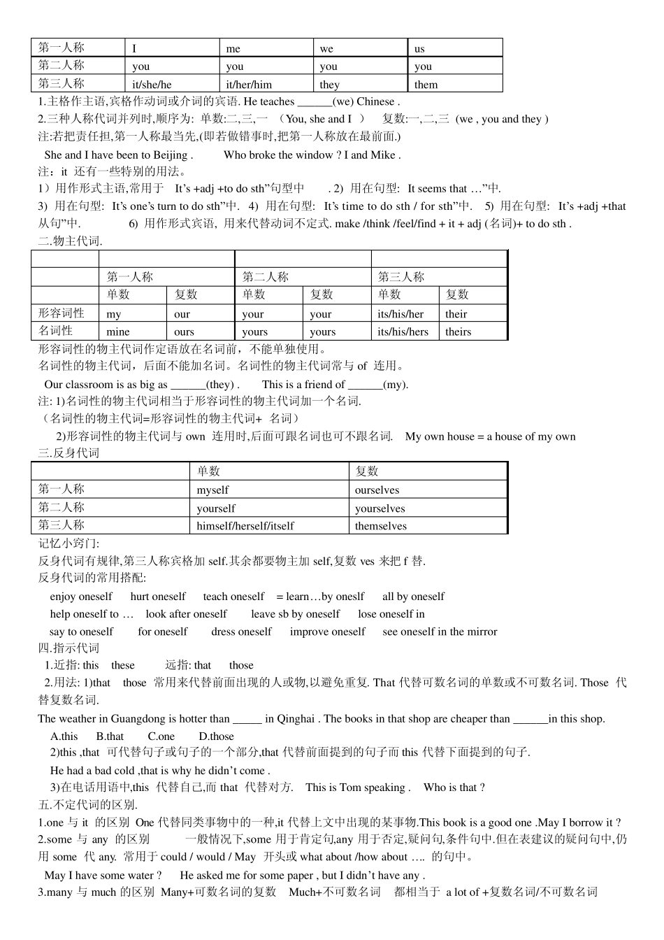 初三中考英语语法大全_第3页