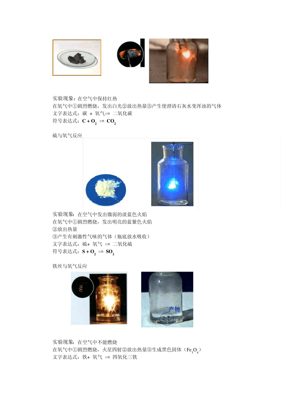 初三化学22性质活泼的氧气_第3页