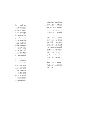 英语中最常用的3000个单词(英译汉默写本)