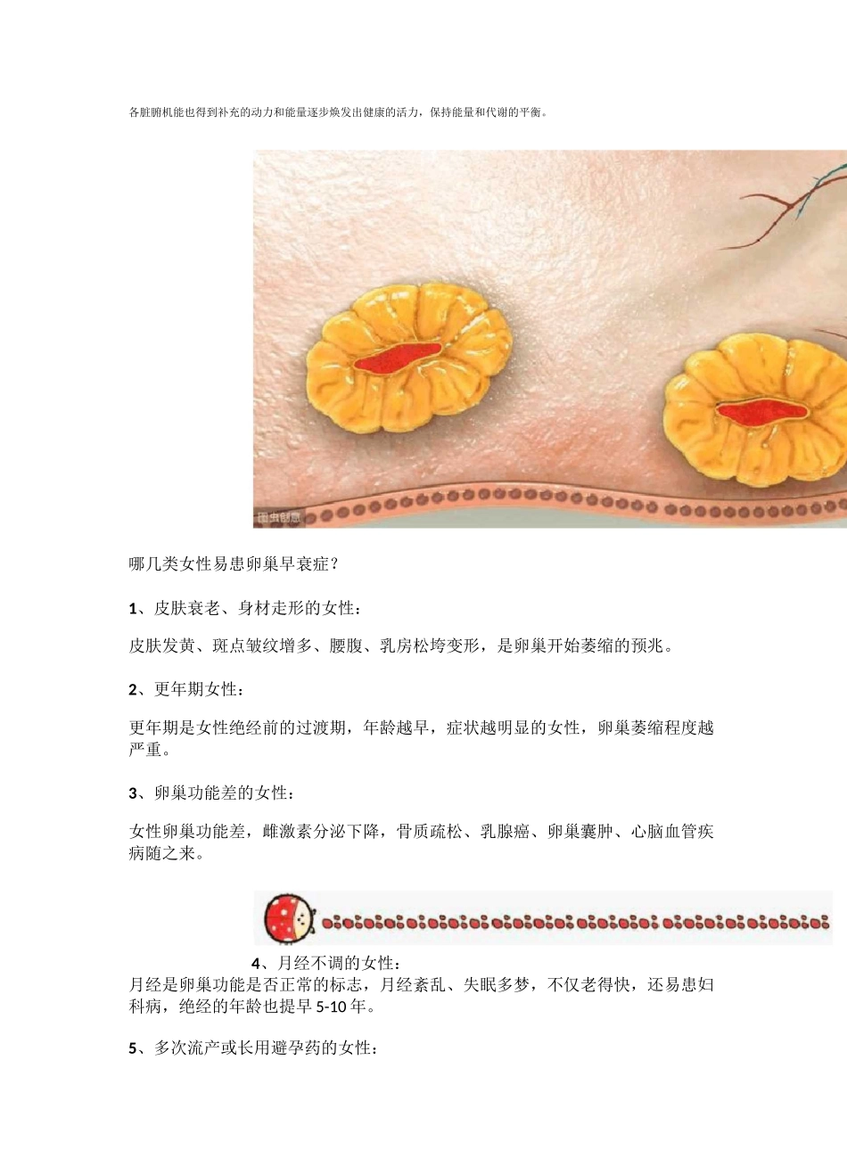 了解为什么卵巢会早衰、卵巢早衰怎么调理_第2页