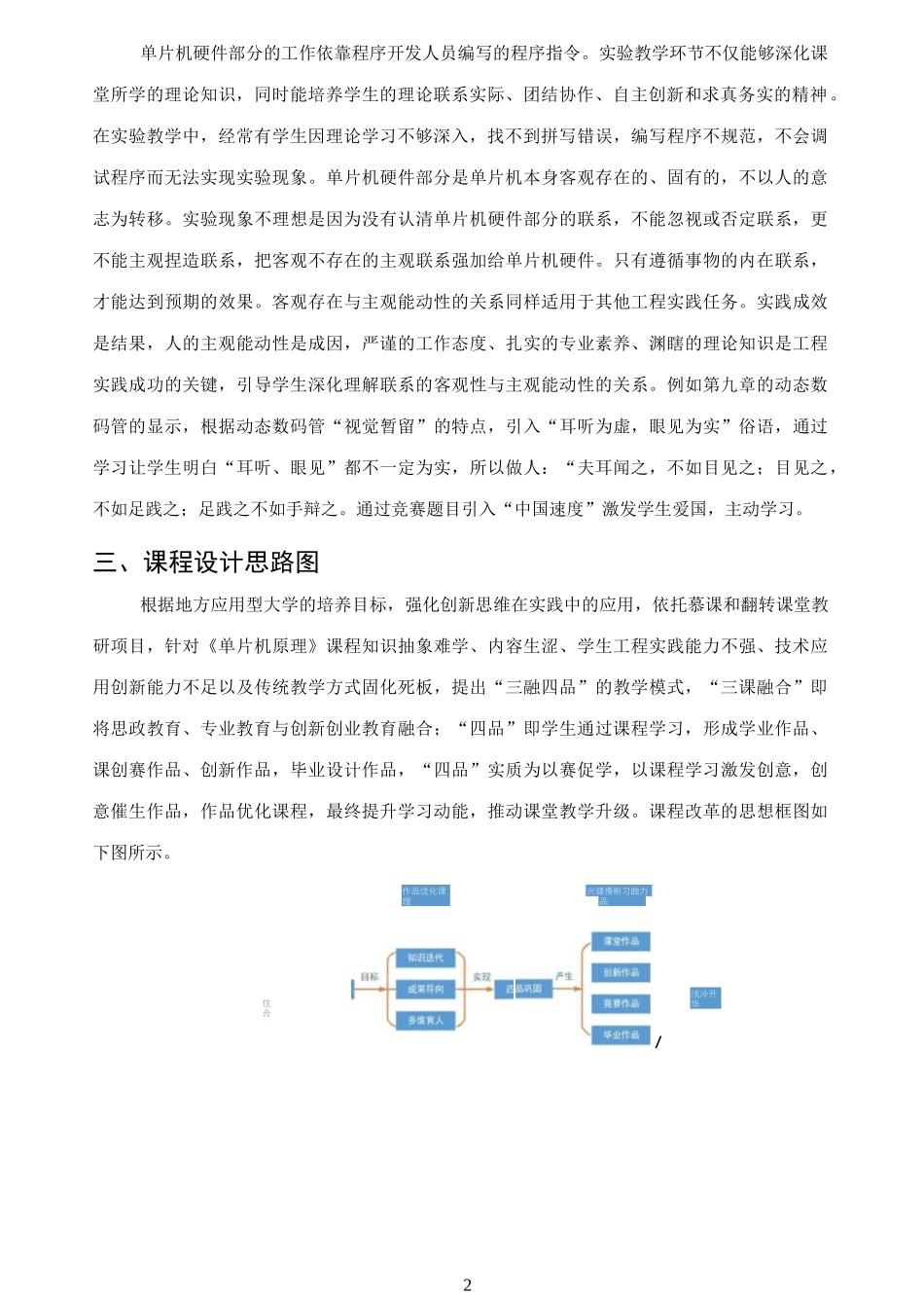 《单片机原理》课程思政教学设计(一等奖)_第2页