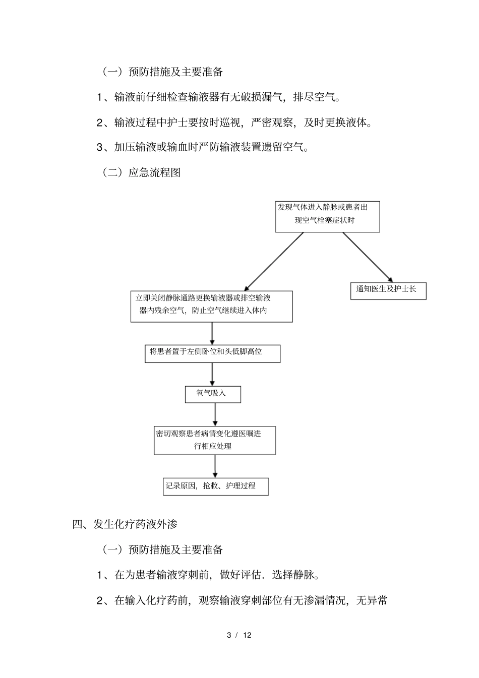 护理重点环节意外情况应急预案_第3页