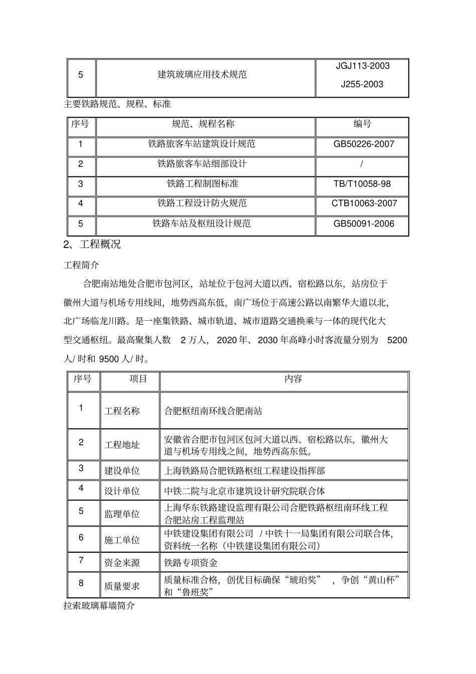 拉索玻璃幕墙专项施工方案_第3页