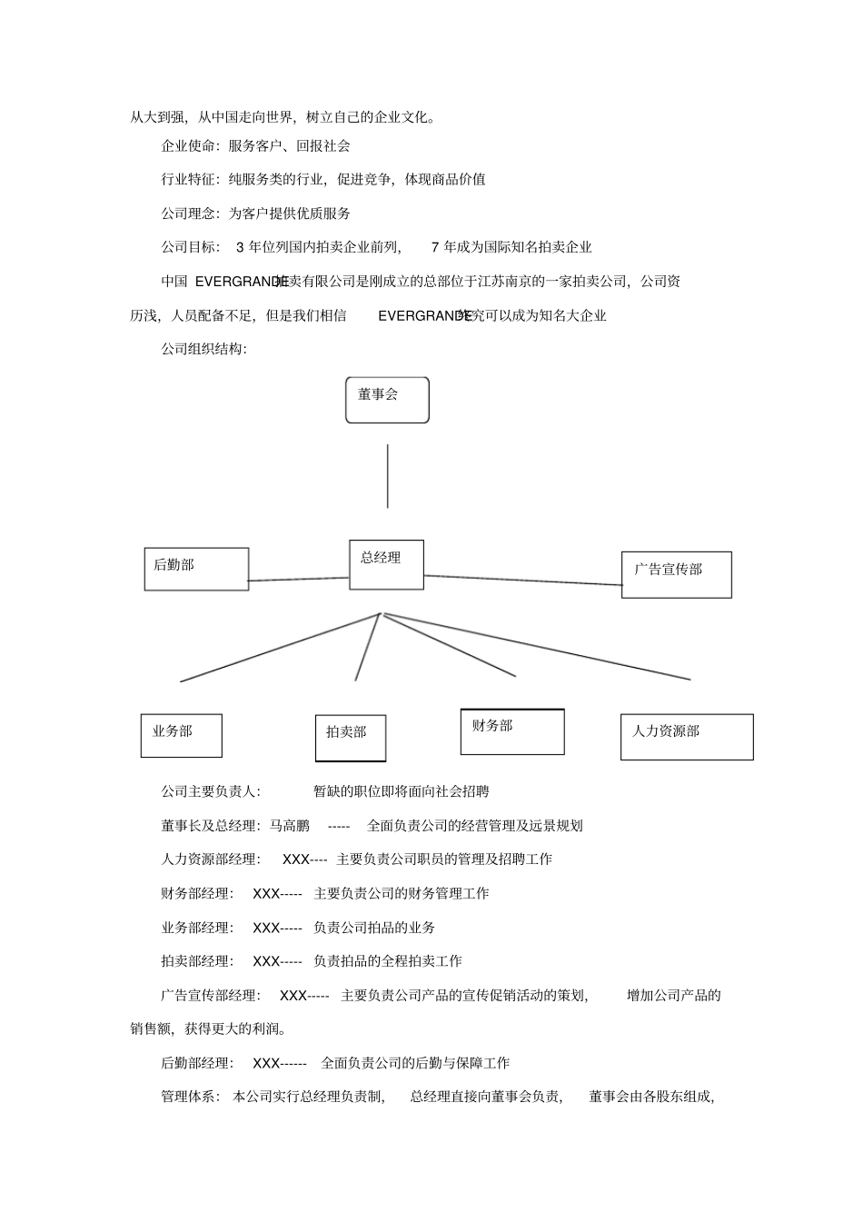 拍卖公司创业计划书概述_第2页