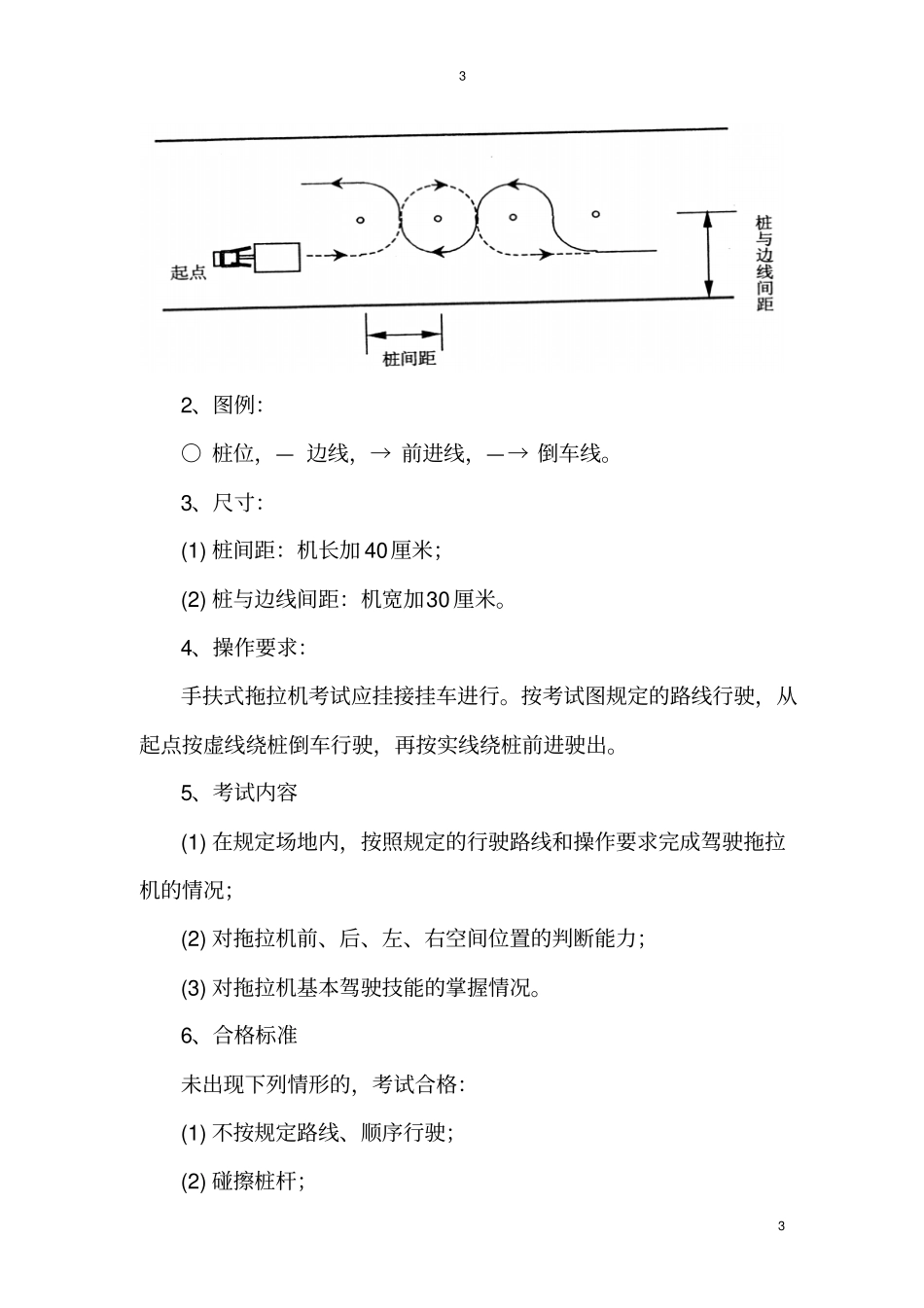 拖拉机驾驶员技术科目考试内容与评定标准讲解_第3页