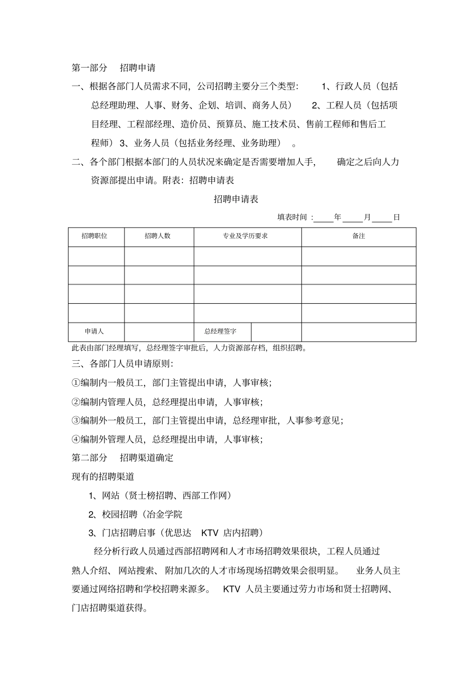 招聘基本流程_第1页