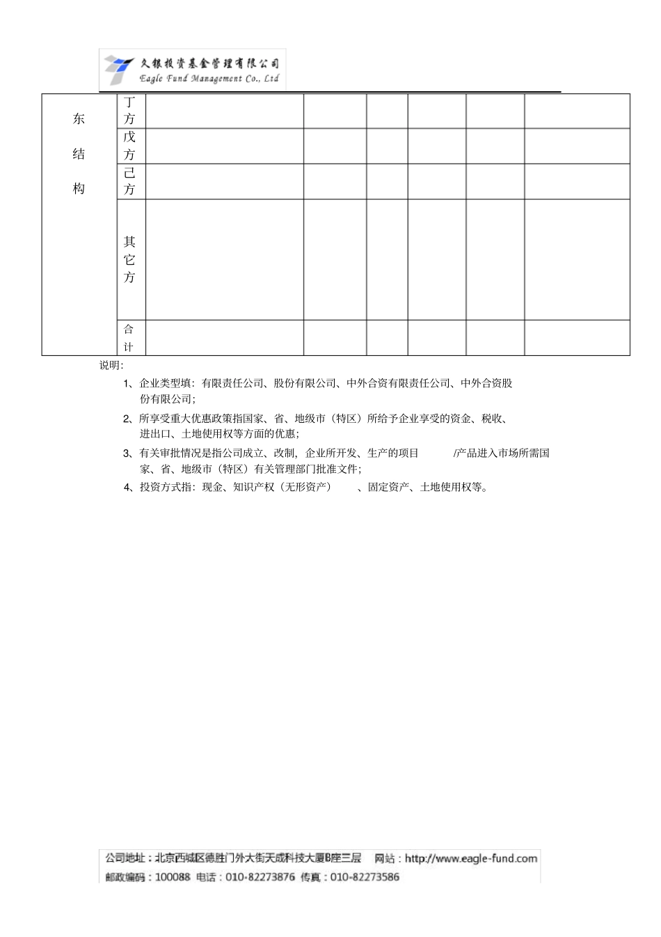 拟投资企业尽职调查报告模版_第3页