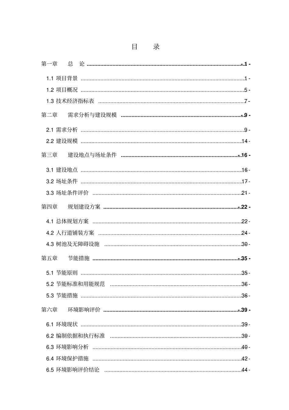 振兴大街人行道铺装改造工程可行性研究报告_第2页