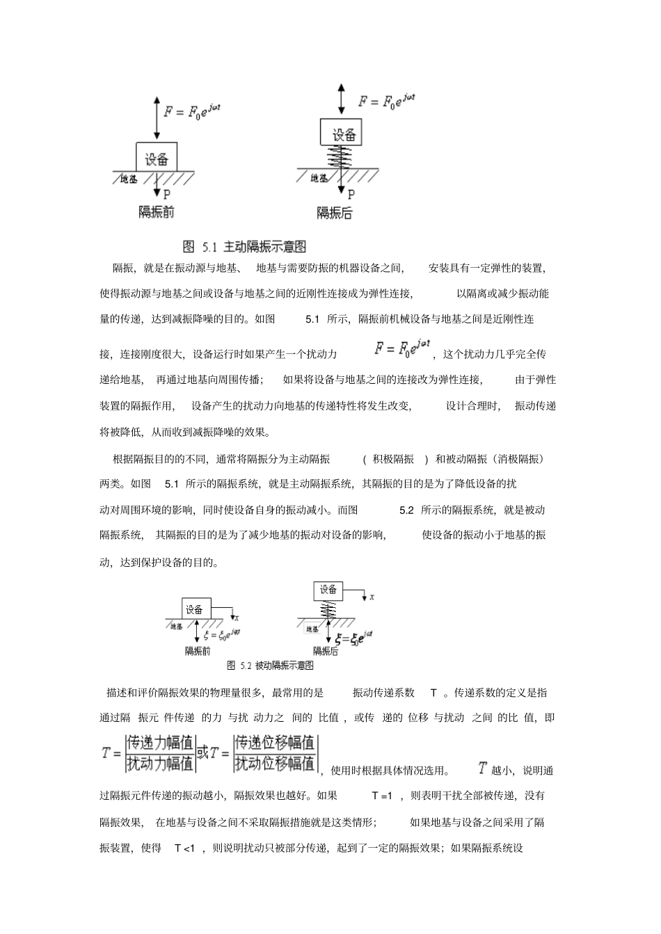 振动的隔离与阻尼减振_第2页