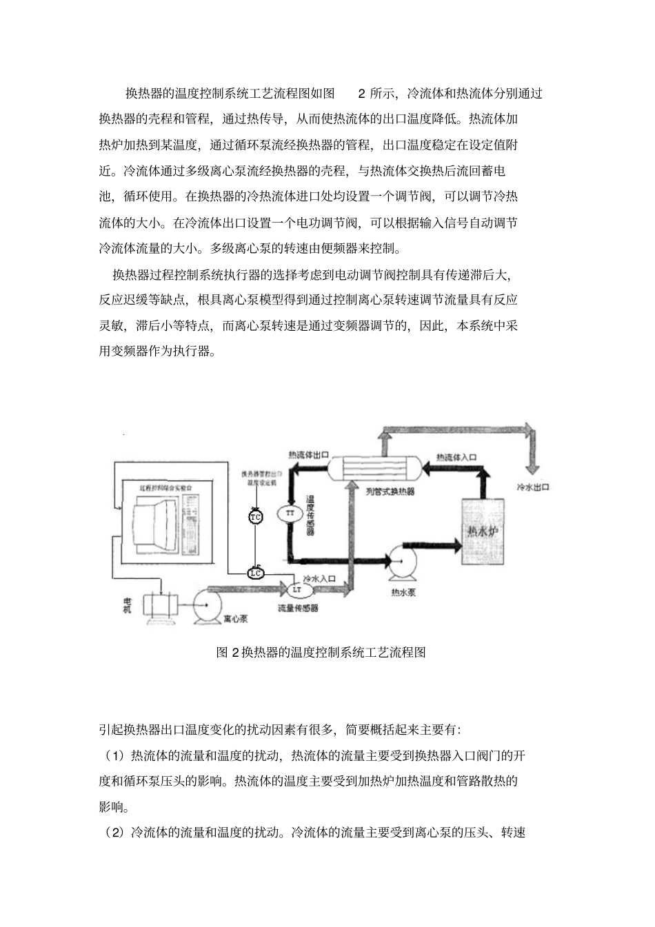 换热器温控制系统课程设计_第2页