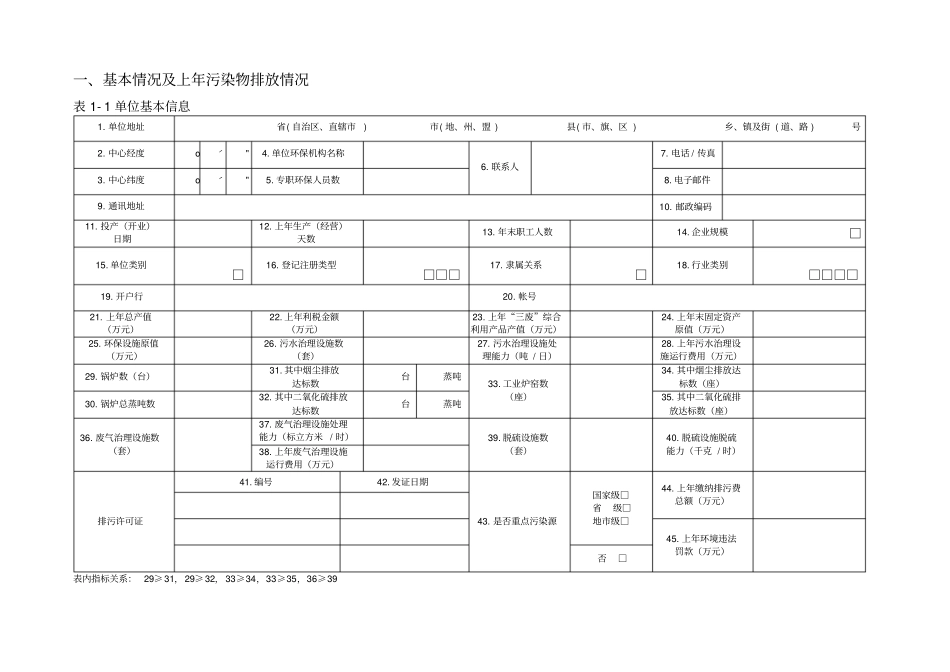排放污染物申报登记表_第3页