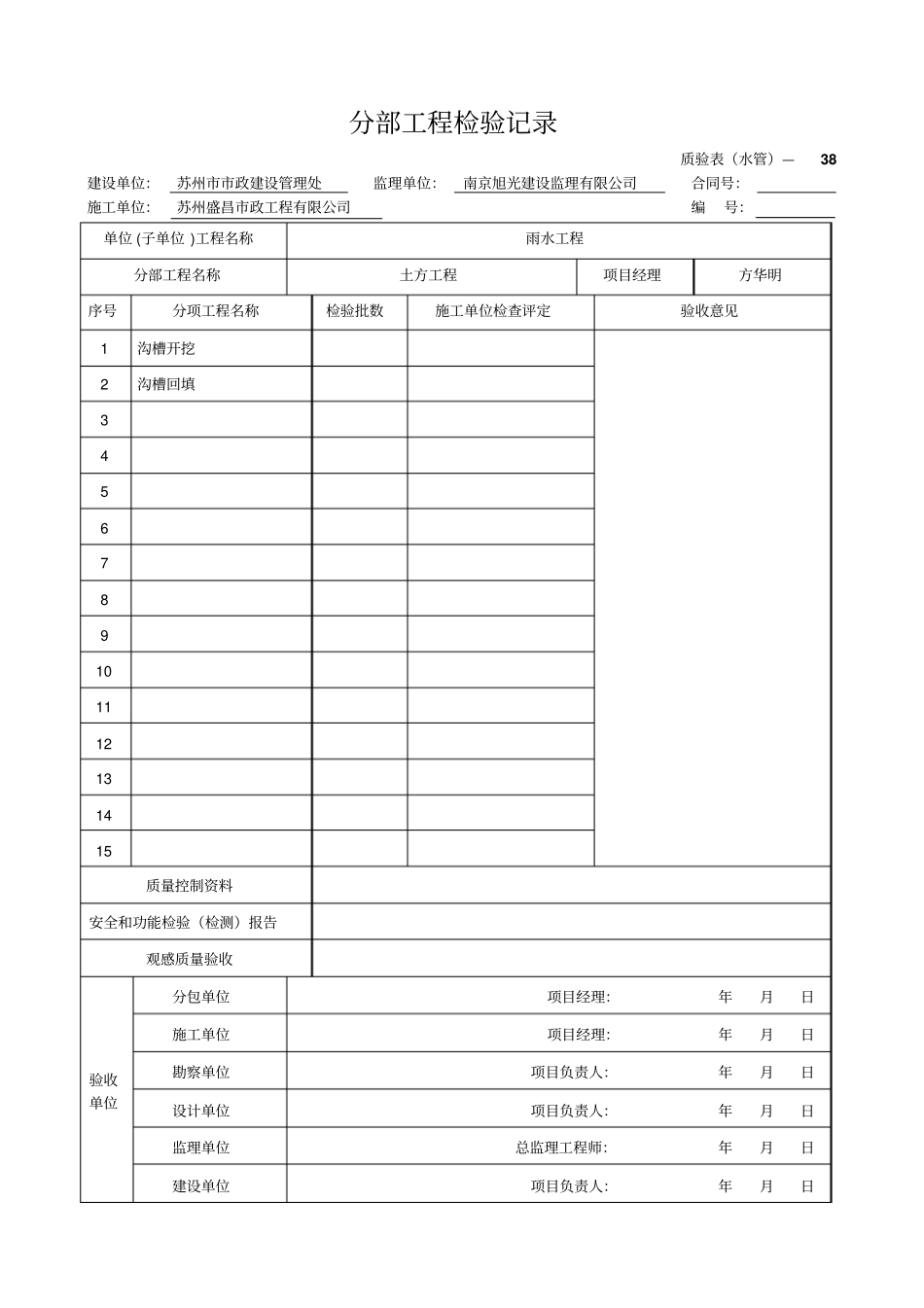 排水工程验收表格_第3页