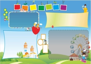 排版不固定电子小报模板可以编辑36