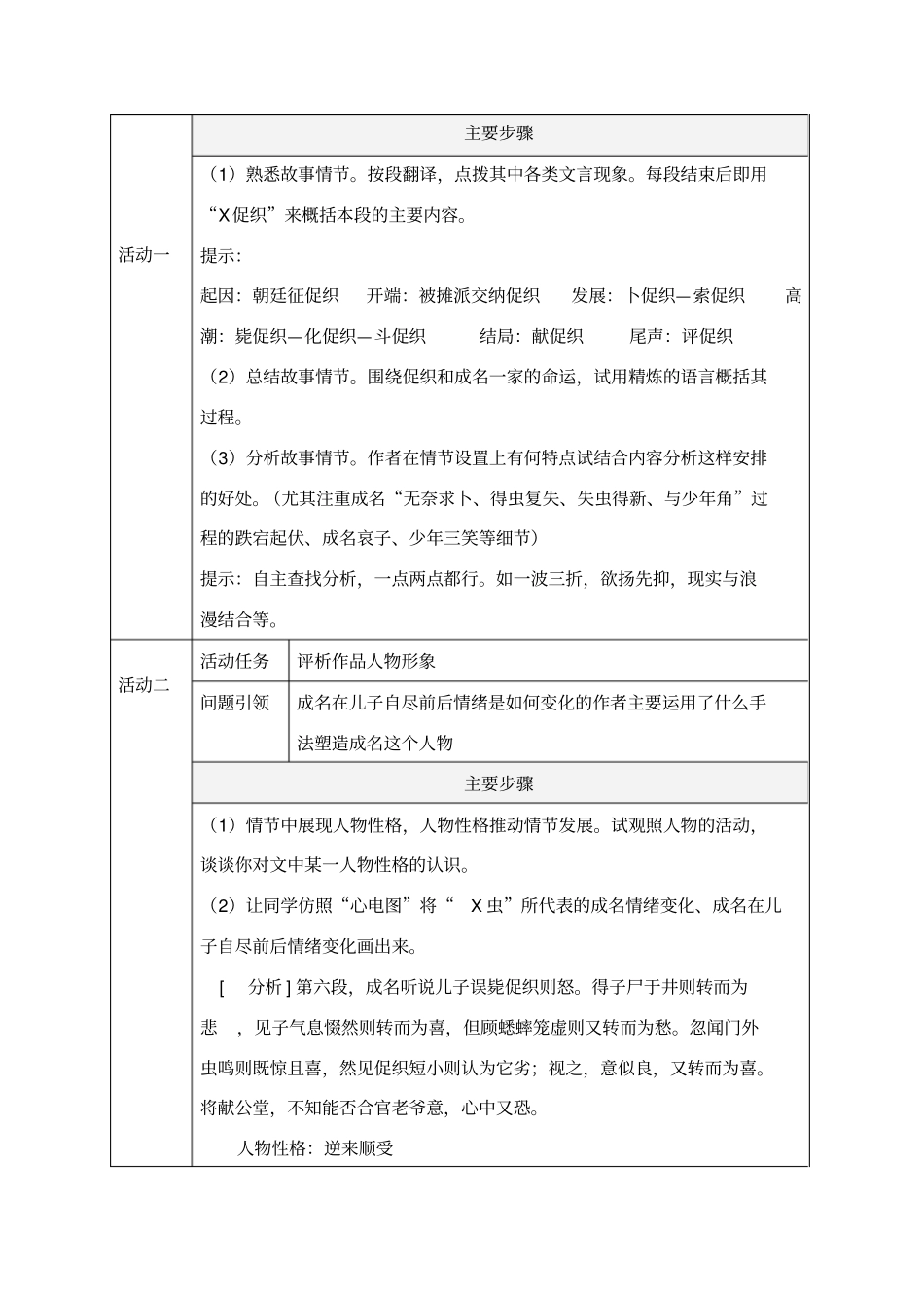 探究型促织教学设计_第2页