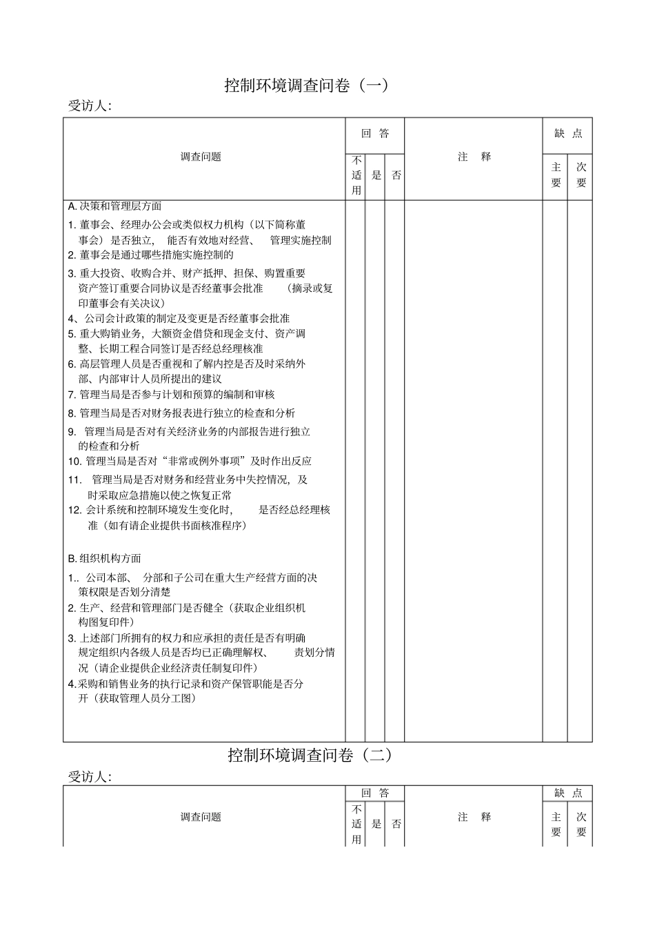 控制环境调查问卷_第1页