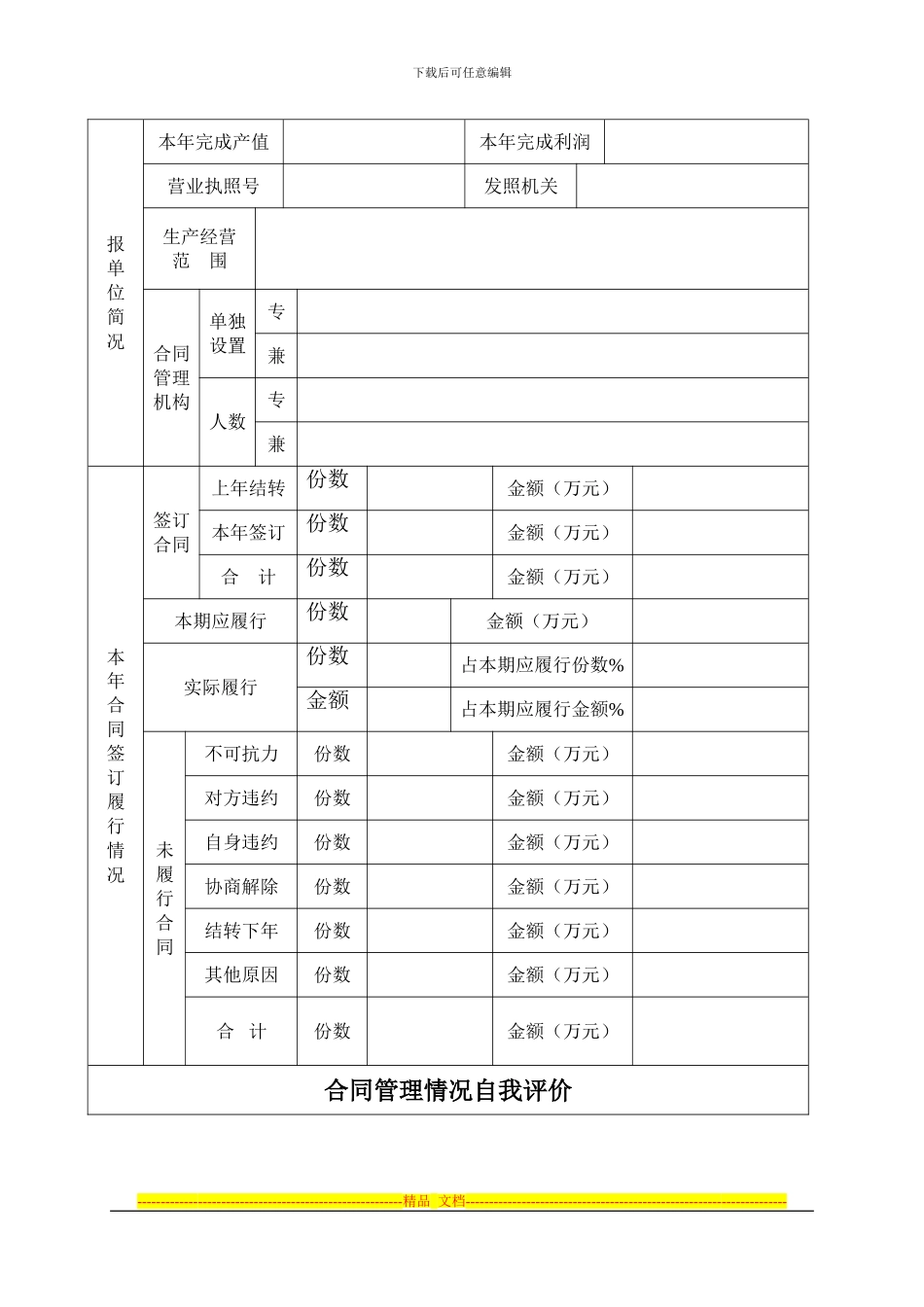 区守合同重信用申请表_第2页