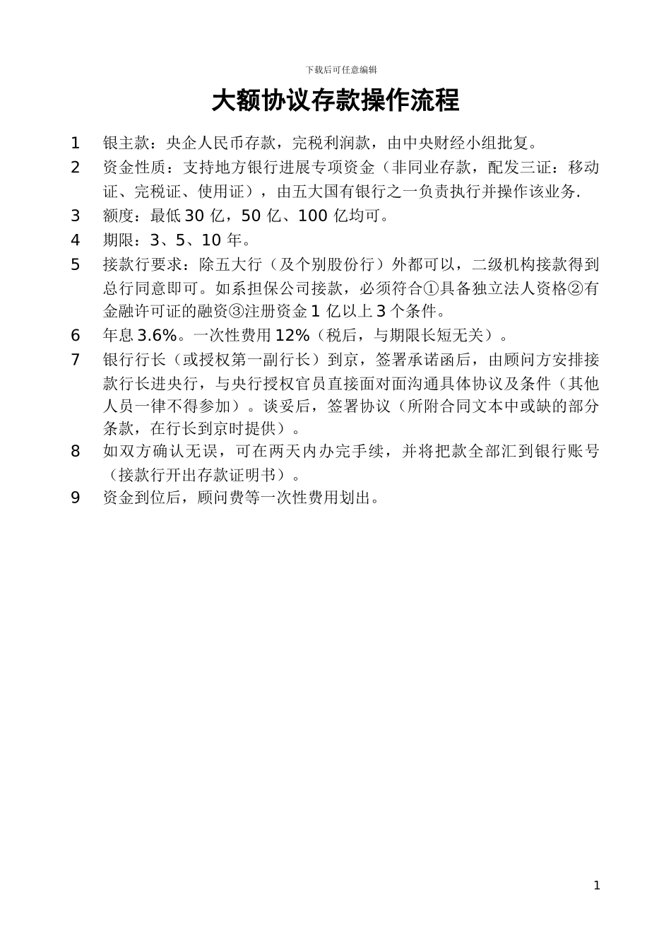 协议存款操作流程2024-11-04_第1页