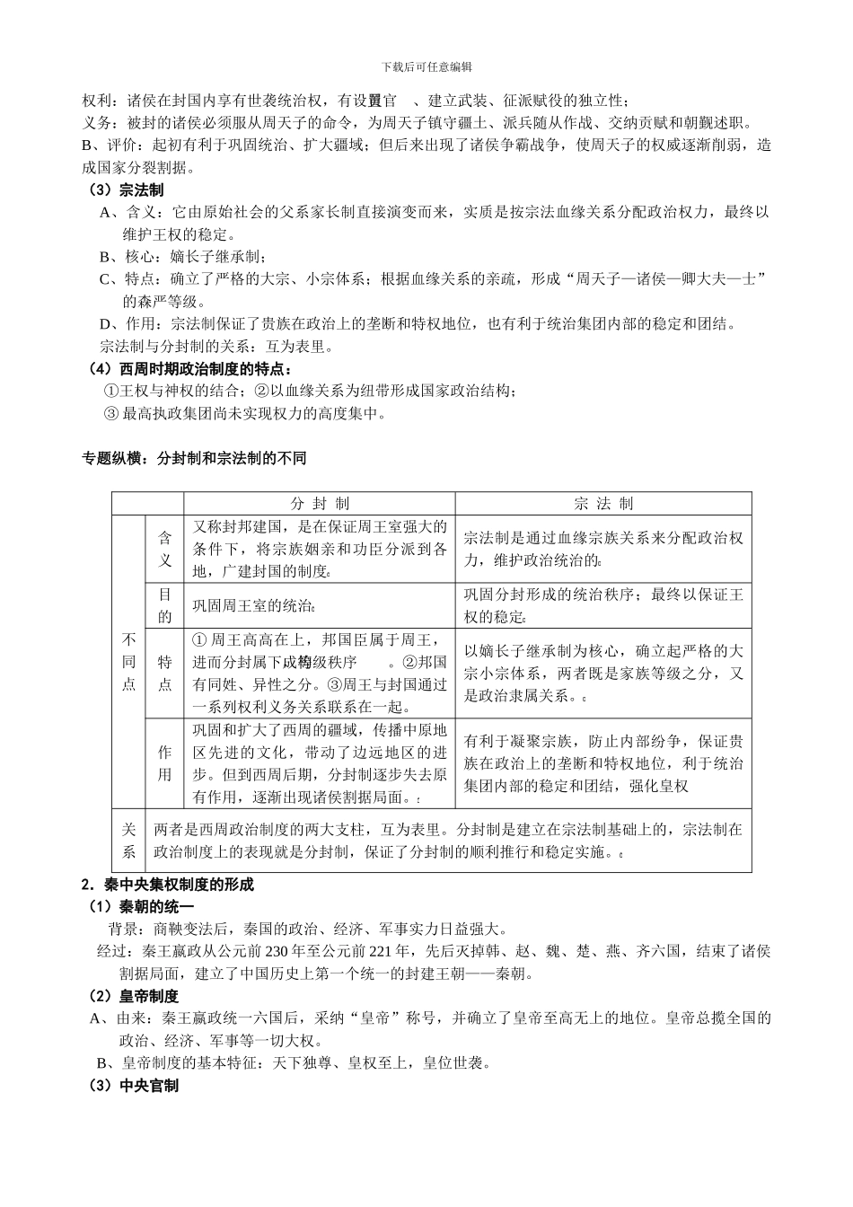 古代中西政治制度的发展演变_第2页