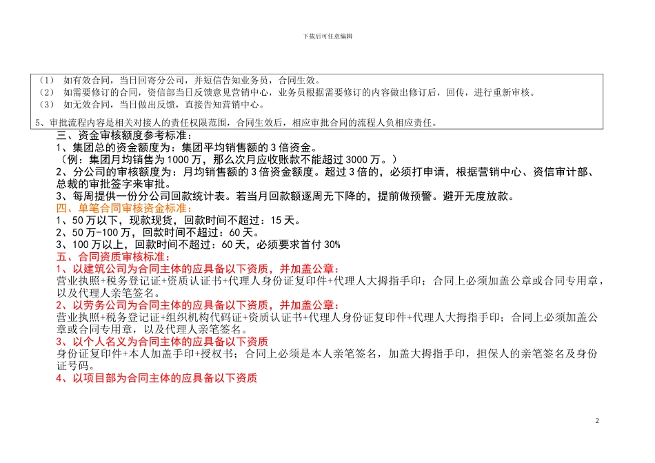 合同审核流程及相关标准_第2页