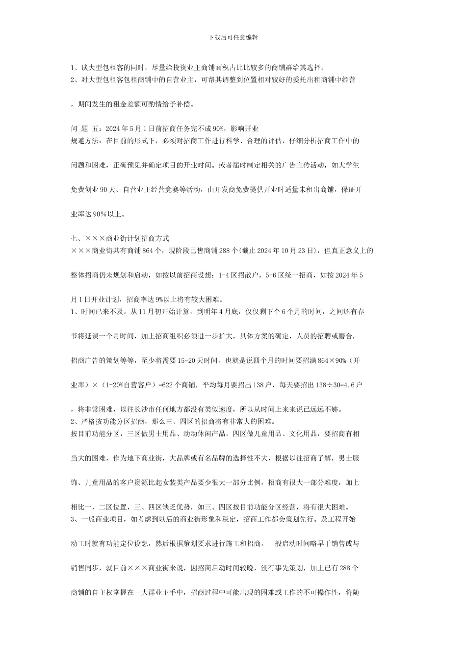 商业招商合同_第3页