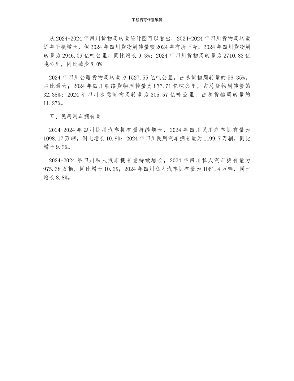 四川交通行业发展现状分析_第2页