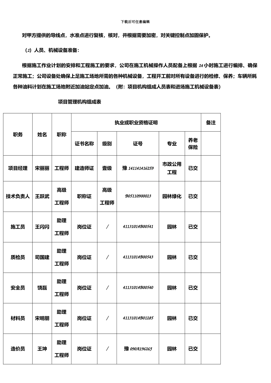 园林人工湖专项施工方案_第2页