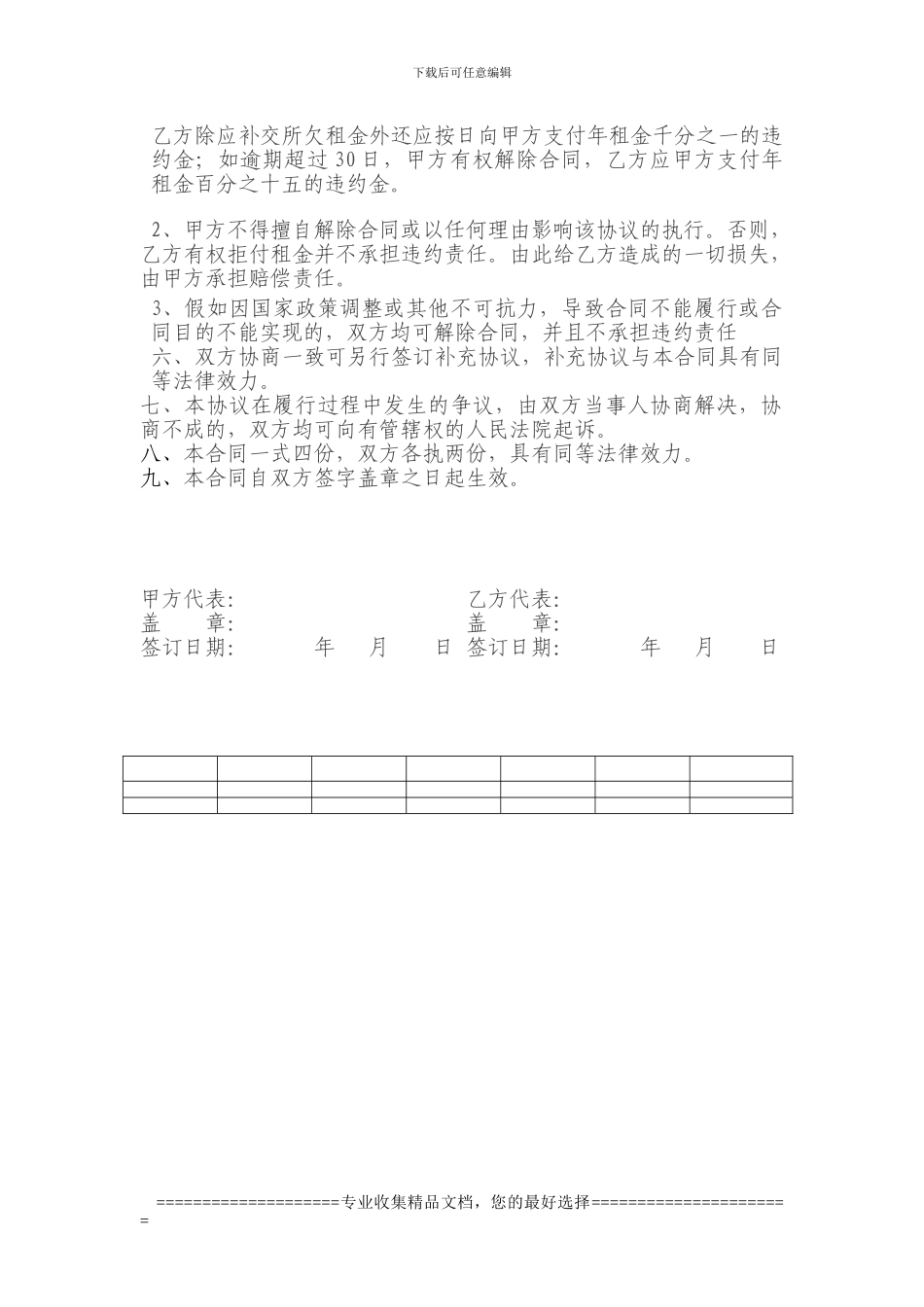 土地租赁协议书-2_第2页