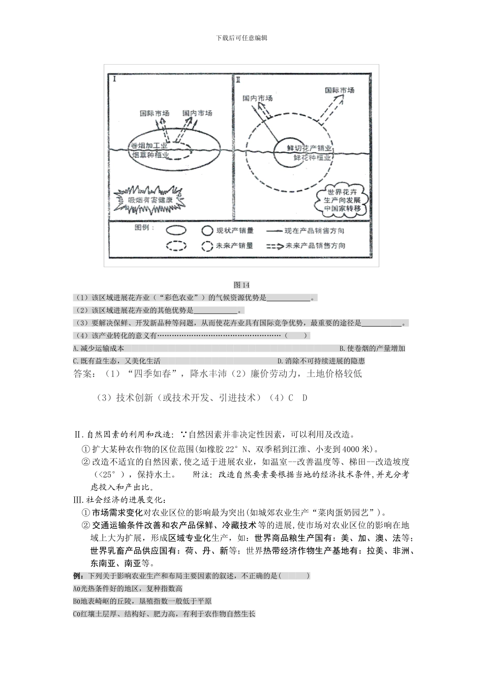 地理必修二生产活动与地域联系_第3页